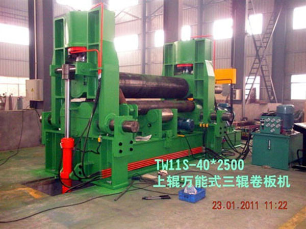 三辊卷板机中一定要注意这些配件的保养